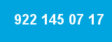 922 145 07 17